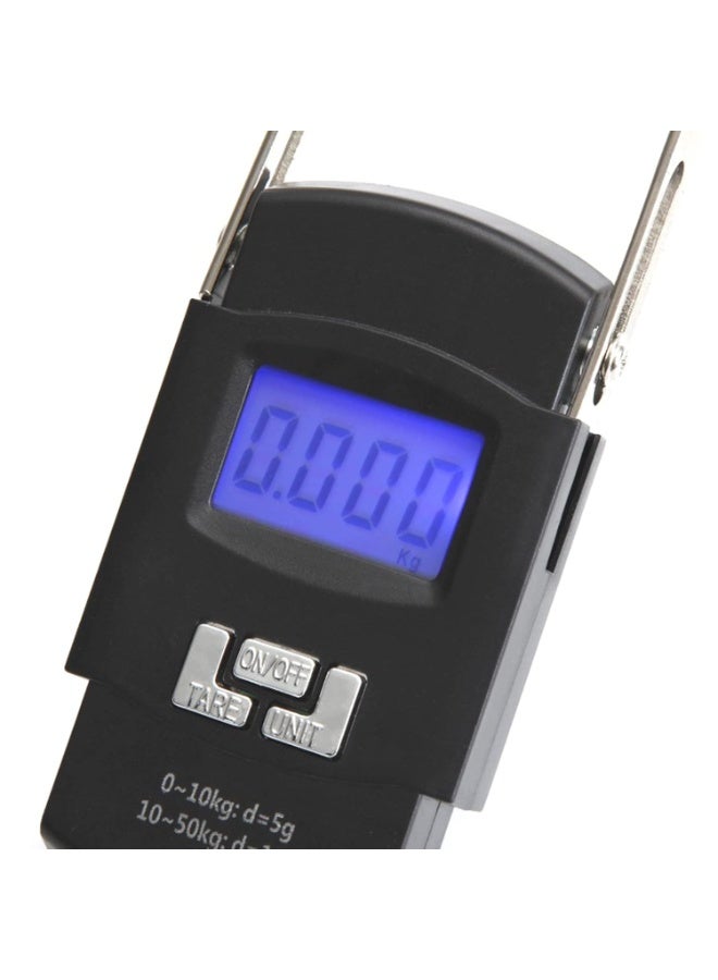 Portable electronic scale with hook, digital hanging bag scale, luggage scale, fishing scale with 4 units for home - Image 2